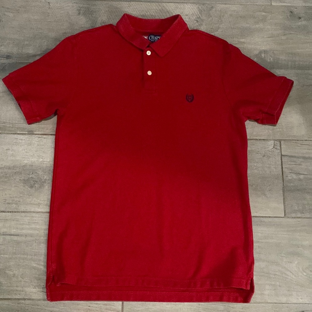 Men’s Chaps Red size Medium short sleeve polo